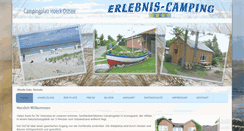 Desktop Screenshot of campingplatz-hoeck-ostsee.de